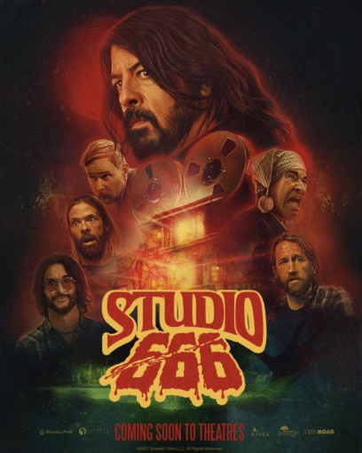 FOO FIGHTERS Star In Horror Comedy 'Studio 666'; Theatrical Release Set For February 25